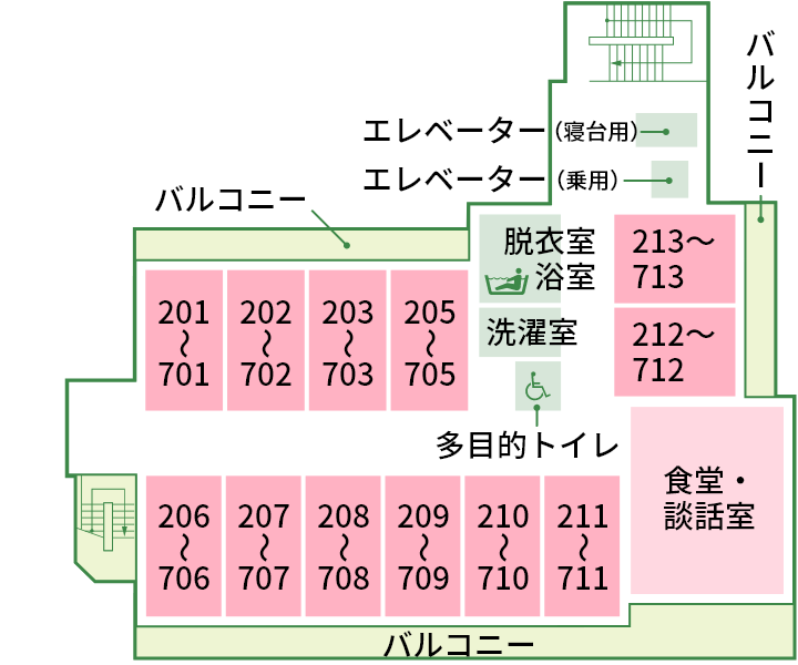 フロアマップ